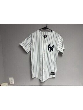 VTG Majestic Derek Jeter New York Yankees Women's Jersey XL